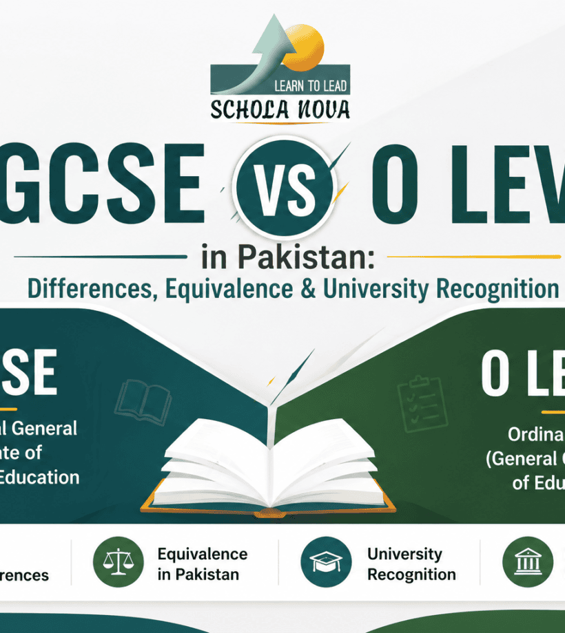 IGCSE vs O Level in Pakistan at Schola Nova Cambridge School