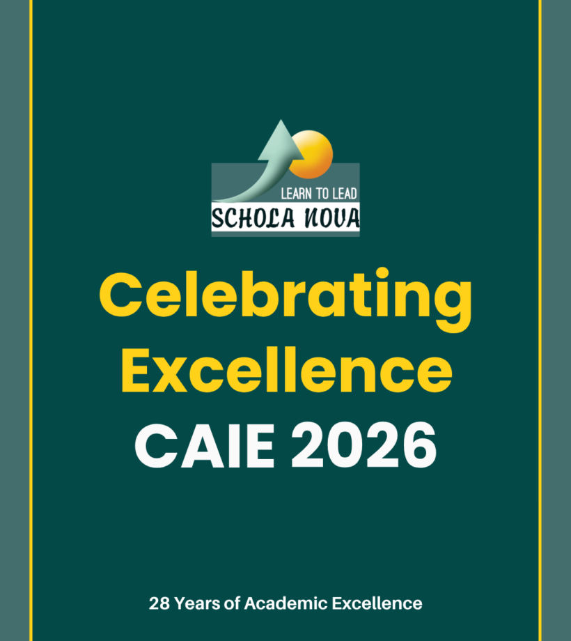 Best Cambridge IGCSE school in Islamabad Schola Nova CAIE 2026 results