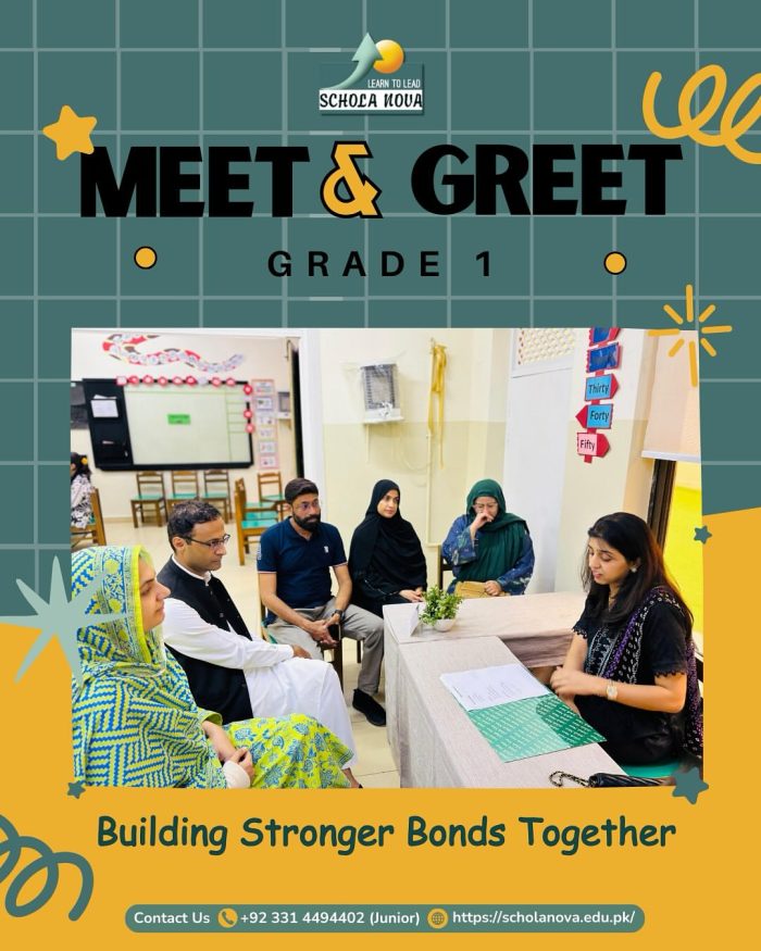 🌟 Grade 1 Meet & Greet Session 🌟At Schola Nova, we believe in building strong partnerships bet