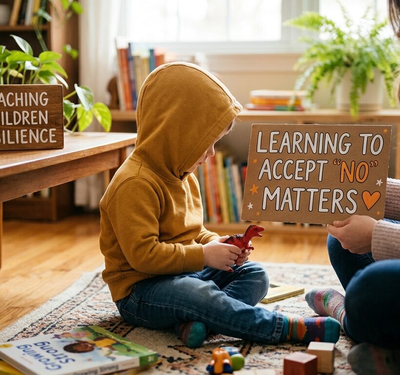How to Teach Children Resilience: Learning to Accept “No”