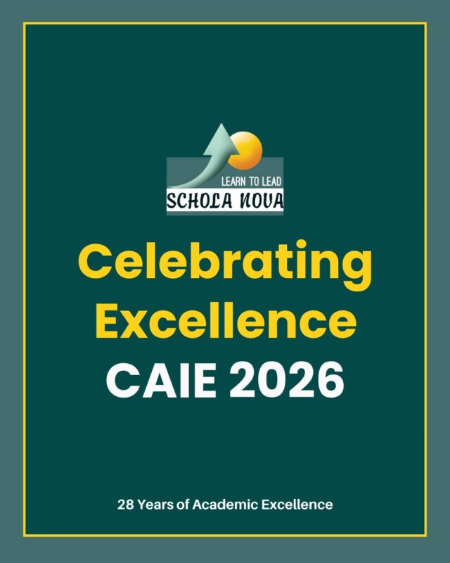 Congratulations, High Achievers! 🎓✨Celebrating Excellence | CAIE 2026Your dedication, perseverance, and commitment to learning have led to this remarkable achievement. We proudly celebrate our students who have excelled in their Cambridge Assessment International Education (CAIE) 2026 examinations.Here’s to the hard work behind every success and the bright journeys ahead. 🌟28 Years of Academic Excellence
Schola Nova Cambridge School IslamabadFor More Information:
051-2855003 | +92 330 9892003
www.scholanova.edu.pk#ScholaNova #HighAchievers #CAIE2026 #CelebratingExcellence #AcademicExcellence #CambridgeEducation #StudentSuccess #28YearsOfExcellence #IslamabadSchools