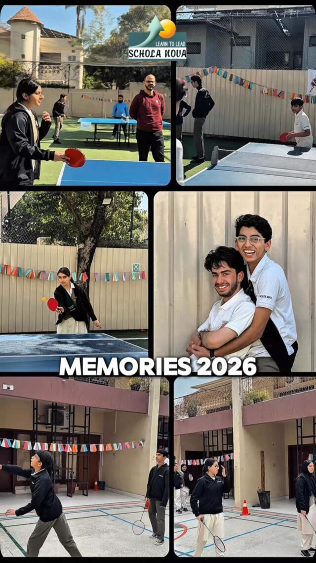 Some moments last only a few seconds,
but stay with us forever. ❤️The laughter.
The friendships.
The little victories.
The lessons beyond the classroom.
The celebrations.
The memories we made along the way.2026 wasn’t just another year at Schola Nova…
it was a year full of moments worth remembering. ✨Here’s to the memories we’ll carry with us forever. 💚#Memories2026 #ScholaNova #ScholaNovaFamily #SchoolMemories #MakingMemories SchoolLife BestSchoolInIslamabad