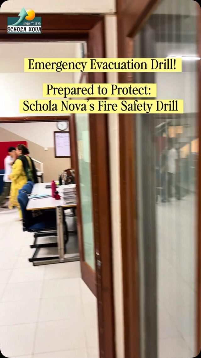 When an emergency happens, staying calm and knowing what to do can make all the difference. 🚨🏫
Our Emergency Evacuation Drill helped students and staff practise safe, quick, and responsible evacuation procedures.Preparedness isn’t fear — it’s confidence in action. 🛡️Safety starts with practice.
#ScholaNova #EmergencyEvacuationDrill #SchoolSafety #SafetyFirst #EmergencyPreparedness StudentSafety SafeSchool LearnToLead Preparedness SchoolLife