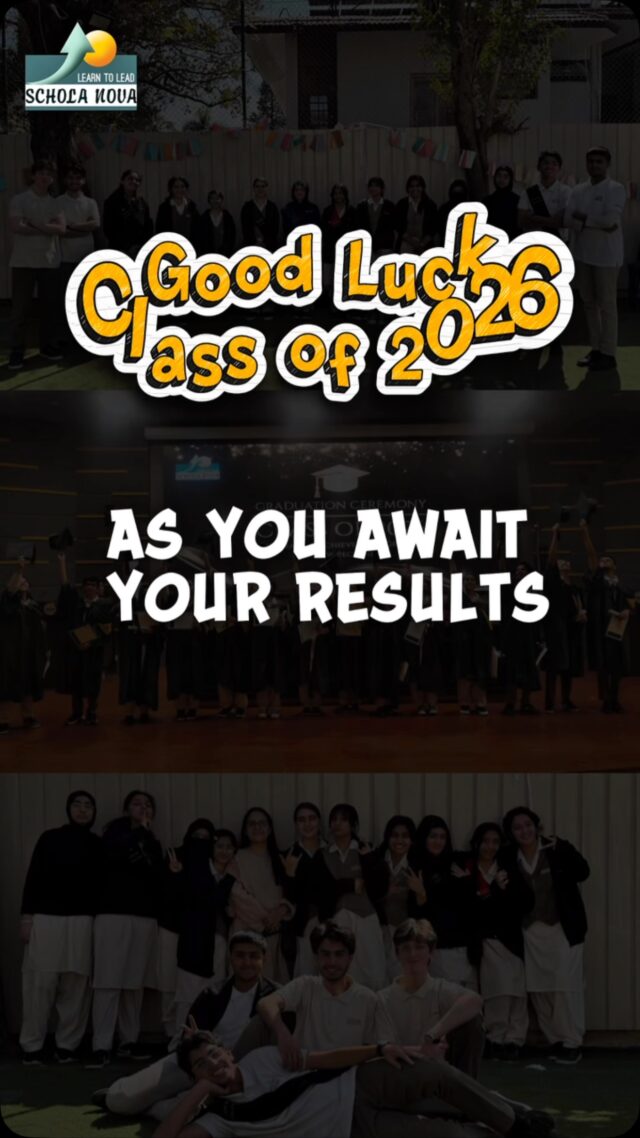 To our Cambridge IGCSE Class of 2026,As you await your results, take a moment to be proud of the dedication, perseverance, and hard work that brought you to this important milestone. 🌟Your results are an achievement, but they are only one step in the journey ahead. Whatever the outcome, continue to believe in yourself, embrace new opportunities, and strive for excellence.Wishing each of you the very best of luck and a future filled with success, confidence, and endless possibilities. 🎓✨And remember, once a part of Schola Nova, always a part of the Schola Nova family. You will remain a valued part of our journey—today, tomorrow, and always. 💙